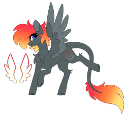 Size: 5644x5146 | Tagged: safe, artist:crazysketch101, imported from derpibooru, oc, oc only, pegasus, pony, leonine tail, simple background, solo, tail, transparent background