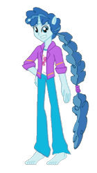 Size: 335x597 | Tagged: safe, artist:loomytyranny, imported from derpibooru, party favor, unicorn, equestria girls, barefoot, equestria girls-ified, feet, long hair, male, png, simple background, solo, transparent background