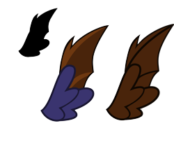 Size: 3438x2924 | Tagged: safe, derpibooru exclusive, imported from derpibooru, vampire, hybrid wings, simple background, test, transparent background, wings