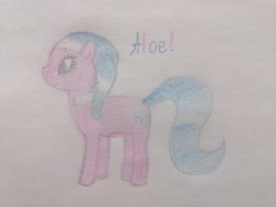 Size: 4608x3456 | Tagged: safe, artist:dimdariusz, imported from derpibooru, aloe, earth pony, pony, female, pencil drawing, profile, solo, traditional art