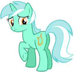 Size: 2484x2415 | Tagged: safe, artist:tardifice, imported from derpibooru, lyra heartstrings, pony, unicorn, butt, female, high res, lyrebutt, mare, plot, raised hoof, simple background, solo, transparent background, vector