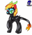 Size: 3840x4154 | Tagged: safe, artist:damlanil, imported from derpibooru, oc, oc only, oc:drivel, dracony, dragon, hybrid, pony, bodysuit, bondage, bondage mask, catsuit, clothes, collar, commission, gag, gimp suit, heterochromia, high heels, hood, horn, latex, latex suit, looking at you, male, muzzle gag, rubber, shiny, shoes, show accurate, simple background, solo, stallion, story, transparent background, vector