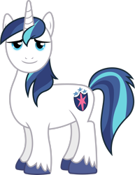 Size: 2150x2790 | Tagged: safe, artist:90sigma, imported from derpibooru, shining armor, pony, unicorn, .svg available, looking at you, male, simple background, solo, stallion, transparent background, vector