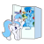 Size: 2800x2800 | Tagged: safe, artist:sugaryviolet, imported from derpibooru, oc, oc only, oc:flowheart, oc:starburn, goo, goo pony, original species, pegasus, pony, butt, duo, ears back, female, food, mare, plot, refrigerator, simple background, sticker, surprised, transparent background