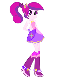 Size: 675x873 | Tagged: safe, artist:2-lettdodd, imported from derpibooru, oc, oc only, oc:princess clara, equestria girls, caption, clothes, cutie mark, cutie mark on clothes, female, image macro, show accurate, simple background, solo, spanish description, teenager, text, transparent background, vector, young, younger