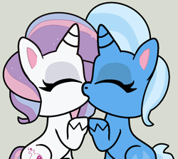 Size: 982x874 | Tagged: safe, artist:jadeharmony, artist:jadethepegasus, imported from derpibooru, potion nova, trixie, my little pony: pony life, female, g4.5, lesbian, potiontrix, shipping