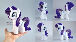 Size: 1280x704 | Tagged: safe, artist:meplushyou, imported from derpibooru, rarity, pony, irl, photo, plushie, solo