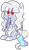 Size: 569x976 | Tagged: safe, artist:jetjetj, imported from derpibooru, part of a set, oc, oc only, oc:silver bell, bat pony, pony, candy, candy cane, commission, female, food, mare, mouth hold, pale belly, red eyes, simple background, solo, transparent background, white belly, ych result