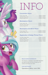 Size: 1948x3048 | Tagged: safe, imported from derpibooru, oc, oc:blank canvas, oc:mane event, bronycon, bronycon 2017, bronycon 2017 con book, text