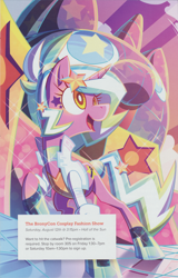 Size: 1952x3056 | Tagged: safe, imported from derpibooru, oc, oc:mane event, bronycon, bronycon 2017, bronycon 2017 con book, text