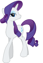 Size: 517x759 | Tagged: safe, artist:kyle23emma, imported from derpibooru, rarity, pony, unicorn, bedroom eyes, different body type, elegant, looking at you, regal, simple background, smiling at you, solo, transparent background