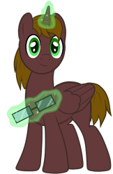 Size: 1081x1667 | Tagged: safe, imported from derpibooru, oc, oc only, oc:surn, alicorn, derpibooru community collaboration, 2021 community collab, glasses, looking at you, magic, male, simple background, smiling, solo, stallion, telekinesis, transparent background, vector