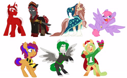 Size: 5192x3208 | Tagged: safe, artist:chub-wub, imported from derpibooru, oc, oc only, earth pony, pegasus, pony, unicorn