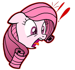 Size: 640x598 | Tagged: safe, artist:muhammad yunus, artist:tanahgrogot, derpibooru exclusive, imported from derpibooru, oc, oc only, oc:annisa trihapsari, earth pony, pony, derp, fear, female, floppy ears, mare, open mouth, screaming, simple background, solo, transparent background