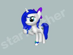 Size: 640x479 | Tagged: safe, artist:starfeather233, imported from derpibooru, oc, oc only, oc:little shiroiryuu, pony, 3d, female, mare, solo