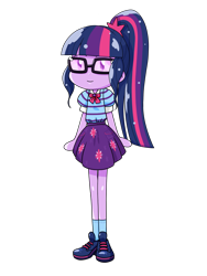 Size: 1668x2224 | Tagged: safe, artist:batipin, imported from derpibooru, sci-twi, twilight sparkle, equestria girls, female, multiple variants, simple background, solo, sumashi gao, transparent background