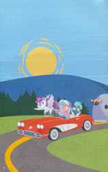 Size: 1912x3024 | Tagged: safe, imported from derpibooru, oc, oc:blank canvas, oc:hoof beatz, oc:mane event, bronycon, bronycon 2018, bronycon 2018 con book, corvette