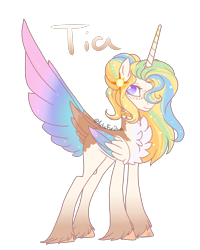 Size: 1611x2016 | Tagged: safe, artist:articfoxdraws, imported from derpibooru, princess celestia, alicorn, pony, alternate hairstyle, chest fluff, choker, ear piercing, earring, female, freckles, jewelry, mare, markings, piercing, redesign, simple background, solo, transparent background, unshorn fetlocks