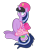 Size: 2382x3030 | Tagged: safe, artist:lynnthenerdkitty, imported from derpibooru, oc, oc only, oc:paddy sparkle, alicorn, pony, derpibooru community collaboration, 2021 community collab, alicorn oc, apon, hat, horn, simple background, solo, transparent background, wings