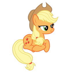 Size: 1152x1152 | Tagged: safe, artist:gmaplay, imported from derpibooru, applejack, earth pony, pony, cute, jackabetes, simple background, solo, transparent background