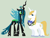 Size: 923x701 | Tagged: safe, artist:jadeharmony, artist:jadethepegasus, imported from derpibooru, prince blueblood, queen chrysalis, changeling, pony, unicorn, bluesalis, female, male, shipping, stallion, straight