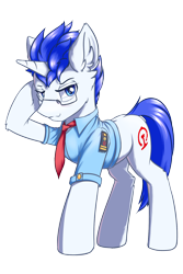 Size: 1200x1800 | Tagged: safe, artist:ravistdash, derpibooru exclusive, imported from derpibooru, oc, oc:银镰, unicorn, derpibooru community collaboration, 2021 community collab, clothes, glasses, looking at you, male, necktie, simple background, smiling, standing, suit, transparent background