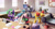 Size: 3400x1819 | Tagged: safe, artist:dawnfire, imported from derpibooru, twilight sparkle, twilight sparkle (alicorn), oc, oc:fatal error, oc:inkling, oc:starscribe, oc:two bit, alicorn, changeling, earth pony, espeon, mew, pony, rattata, sylveon, umbreon, unicorn, vaporeon, easel, eeveelution, hammer, inkwell, paper, pink changeling, pokémon, printing press, quill, scenery, typewriter