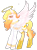 Size: 1920x2619 | Tagged: safe, artist:nightingalewolfie, imported from derpibooru, oc, oc only, oc:gabriel goldeen, pegasus, pony, clothes, female, halo, mare, simple background, solo, transparent background