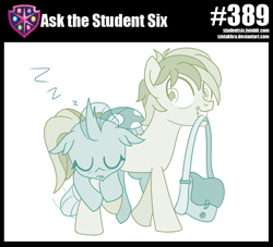 Size: 800x725 | Tagged: safe, artist:sintakhra, imported from derpibooru, ocellus, sandbar, changedling, changeling, pony, tumblr:studentsix, changelings riding ponies, cute, daaaaaaaaaaaw, diaocelles, eyes closed, mouth hold, ocellus riding sandbar, onomatopoeia, riding, sandabetes, sleeping, sound effects, tail wag, talking to herself, zzz