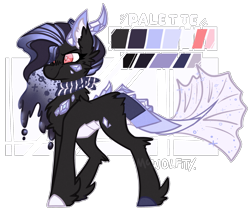 Size: 2375x1985 | Tagged: safe, artist:mcwolfity, imported from derpibooru, oc, oc only, merpony, chest fluff, ethereal mane, female, galaxy mane, hoof fluff, mare, parents:oc x oc, reference sheet, simple background, solo, transparent background