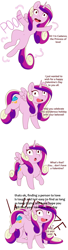 Size: 1000x3658 | Tagged: safe, artist:evehly, edit, imported from derpibooru, princess cadance, alicorn, pony, 1000 hours in ms paint, comic, female, grammar error, mare, simple background, solo, stylistic suck, white background