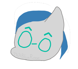 Size: 697x615 | Tagged: safe, artist:php114, deleted from derpibooru, imported from derpibooru, oc, oc only, oc:artemis whooves, pegasus, birthday gift, chibi, emote, o-o, pegasus oc, present, simple background, transparent background