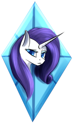 Size: 895x1512 | Tagged: safe, artist:renarde-louve, imported from derpibooru, rarity, pony, bust, cutie mark background, female, head only, portrait, simple background, solo, transparent background