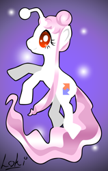 Size: 1455x2301 | Tagged: safe, artist:electroloki, imported from derpibooru, oc, oc only, pony, unicorn, cutie mark, downvote, female, hair bun, mare, ponified, reddit, snoo, upvote, vector