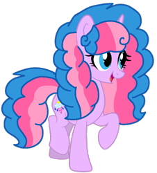 Size: 942x1040 | Tagged: safe, artist:徐詩珮, imported from derpibooru, oc, oc only, oc:sugar rain (徐詩珮), pony, unicorn, female, magical lesbian spawn, mare, next generation, offspring, parent:pinkie pie, parent:spring rain, parents:springpie, simple background, solo, transparent background