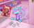 Size: 1340x1102 | Tagged: safe, artist:beth, artist:ninji, imported from derpibooru, oc, oc:stargrazer, anthro, changedling, changeling, human, changedling oc, changeling oc, doom, game console, heart, money, shopping, store, video game