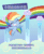 Size: 370x450 | Tagged: safe, imported from derpibooru, part of a set, rainbow dash, pegasus, pony, my little pony: pony life, animated, backwards cutie mark, china, chinese, cloudsdale, coronavirus, covid-19, female, flying, g4.5, official, part of a series, rainbow, solo, spread legs, spreading, translated in the comments, translation request