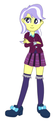 Size: 1250x2787 | Tagged: safe, artist:gmaplay, imported from derpibooru, upper crust, equestria girls, female, simple background, solo, transparent background