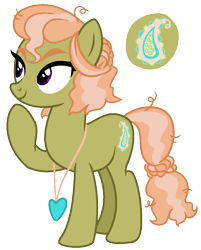 Size: 891x1108 | Tagged: safe, artist:eonionic, imported from derpibooru, oc, oc only, oc:paisley hoof, earth pony, pony, base used, female, mare, offspring, parent:tree hugger, parent:zephyr breeze, parents:zephyrhugger, simple background, solo, transparent background
