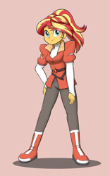 Size: 1000x1600 | Tagged: safe, artist:mew-me, imported from derpibooru, sunset shimmer, equestria girls, adora, clothes, cosplay, costume, female, she-ra, she-ra and the princesses of power, solo