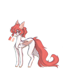 Size: 1600x1600 | Tagged: safe, artist:hyshyy, imported from derpibooru, oc, oc only, pegasus, pony, female, mare, simple background, solo, transparent background