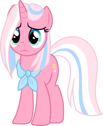 Size: 3000x3654 | Tagged: safe, artist:cloudy glow, artist:cloudyglow, imported from derpibooru, clear sky, pony, unicorn, common ground, .ai available, bandana, female, high res, looking at you, mare, simple background, transparent background, vector