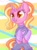 Size: 1024x1376 | Tagged: safe, artist:musicfirewind, artist:wavecipher, imported from derpibooru, luster dawn, pony, unicorn, bipedal, clothes, cute, female, lusterbetes, mare, open mouth, solo