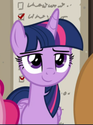 Size: 430x582 | Tagged: safe, imported from derpibooru, screencap, twilight sparkle, alicorn, pony, the summer sun setback, cropped, female, smiling, smirk, smug, smuglight sparkle, solo, twilight sparkle (alicorn)