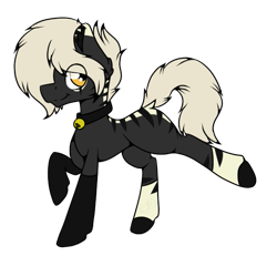 Size: 585x541 | Tagged: safe, artist:chazmazda, imported from derpibooru, oc, oc only, pony, bell, bell collar, collar, commission, commissions open, digital art, shade, simple background, solo, transparent background