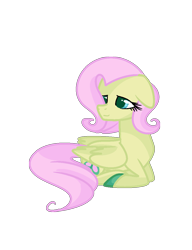 Size: 882x1148 | Tagged: safe, artist:andromedasparkz, imported from derpibooru, fluttershy, pegasus, pony, leak, spoiler:g5, female, fluttershy (g5 concept leak), fluttershy (g5), g5, g5 concept leak style, g5 concept leaks, hooves, mare, redesign, simple background, solo, transparent background