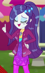 Size: 407x653 | Tagged: safe, imported from derpibooru, screencap, rarity, equestria girls, equestria girls series, inclement leather, spoiler:choose your own ending (season 2), spoiler:eqg series (season 2), cropped, female, hashtag rain hair don't care, inclement leather: vignette valencia, makeup, running makeup, solo, wet hair, wet hairity