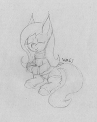 Size: 2219x2800 | Tagged: safe, artist:wapamario63, imported from derpibooru, fluttershy, pegasus, pony, chocolate, clothes, comfy, female, food, hot chocolate, leg warmers, mare, monochrome, mug, sitting, solo, sweater, traditional art