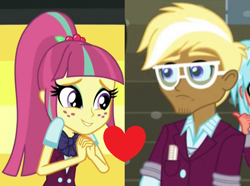 Size: 784x582 | Tagged: safe, edit, edited screencap, imported from derpibooru, screencap, sour sweet, trenderhoof, equestria girls, friendship games, female, male, shipping, shipping domino, sourhoof, straight