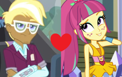 Size: 802x510 | Tagged: safe, edit, edited screencap, imported from derpibooru, screencap, sour sweet, trenderhoof, dance magic, equestria girls, friendship games, spoiler:eqg specials, female, male, shipping, shipping domino, sourhoof, straight
